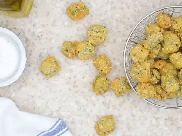 image 14602 - It's no good having a barbeque or a classic American cookout without the right side dishes to go along with it. Time to call in the best: Oklahoma's Finest Fried Okra! The mild, slightly grassy flavor of the okra goes well with the light cornmeal breading and the succulent dry-frying process, so they're crispy and hearty and just wonderful to nibble on. Have your favorite dipping sauce at the ready because Oklahoma's Finest Fried Okra will do the Sooner State proud!