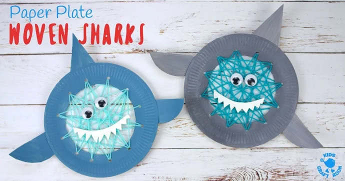 Paper Plate Woven Shark Craft landscape - Dive into a world of creativity and fun with these shark-themed crafts for kids. Whether you have a budding marine biologist at home or simply want to add a splash of oceanic adventure to your crafting sessions, shark crafts are an exciting way to engage young minds.