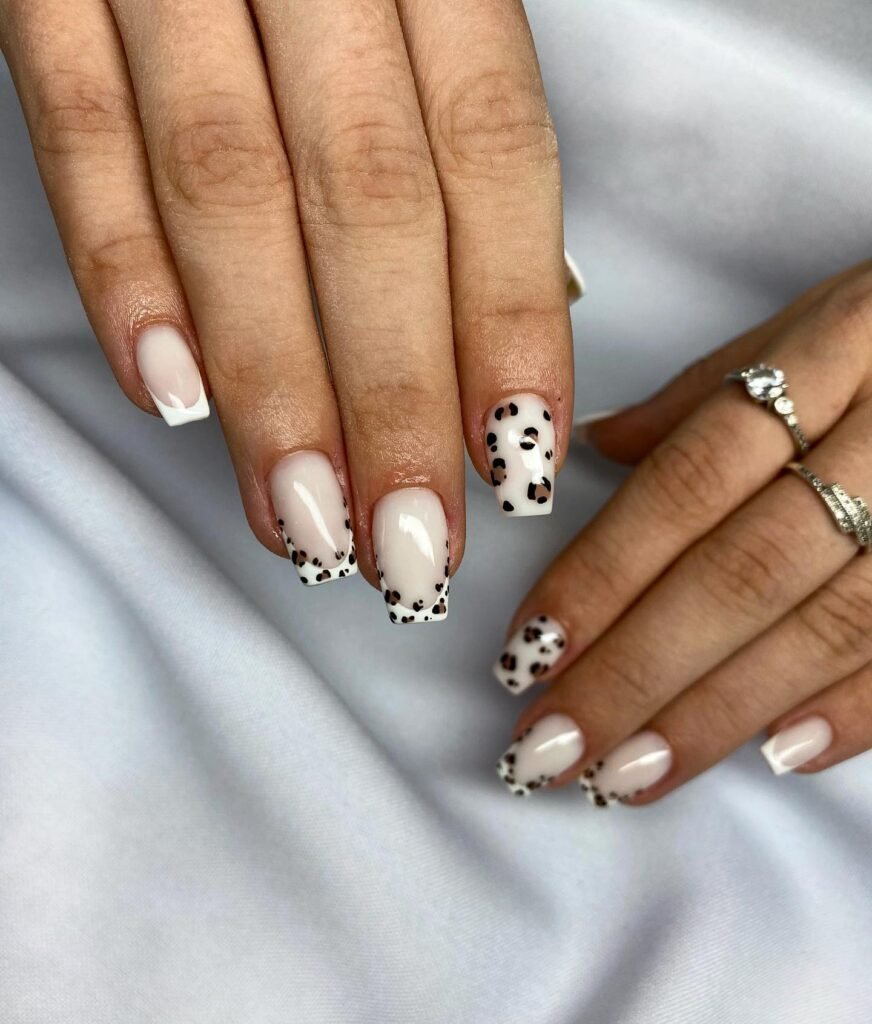 Elegant milky French nails with soft creamy tips, perfect for a timeless and sophisticated look.