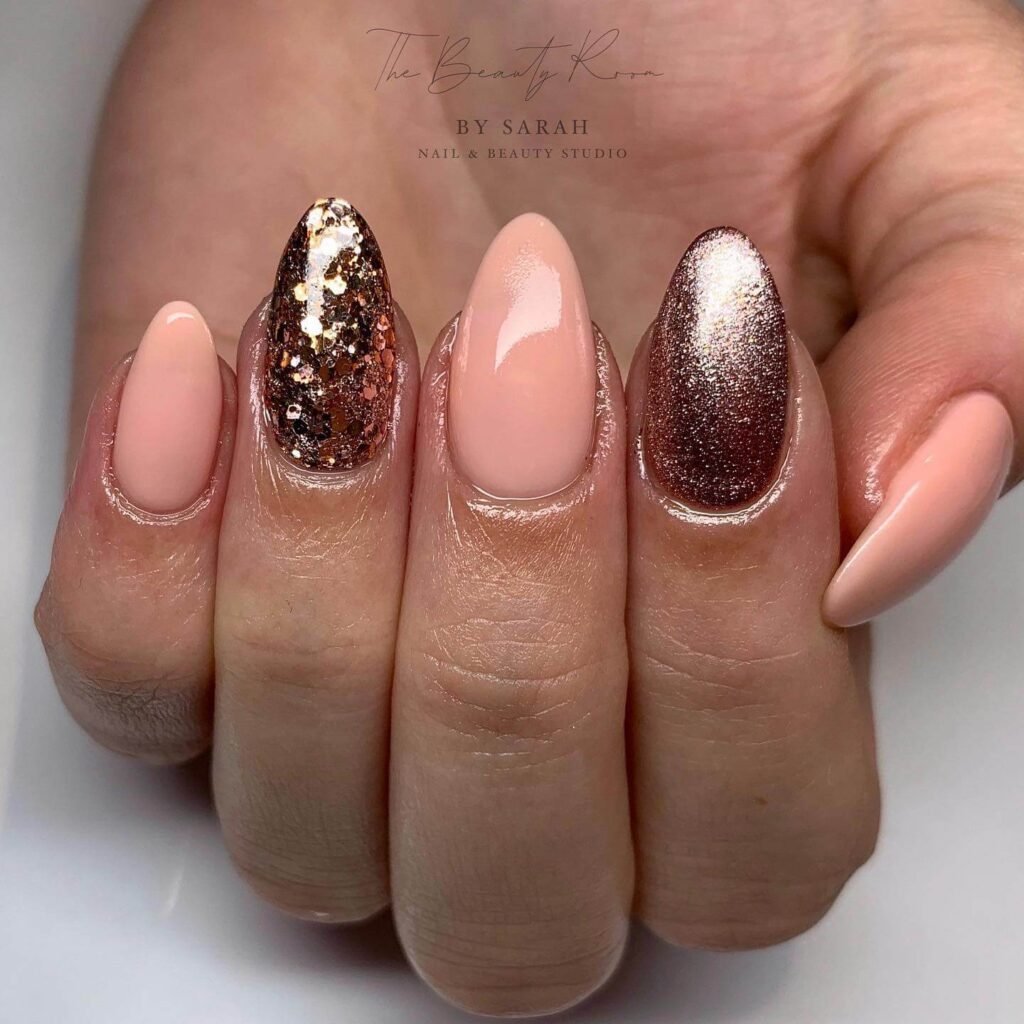 rose gold nails 5 - Rose gold nails are the epitome of elegance and versatility, offering a perfect blend of femininity and sophistication. This stunning nail trend has taken the beauty world by storm, combining soft pink hues with a metallic gold shimmer to create a look that suits every occasion.