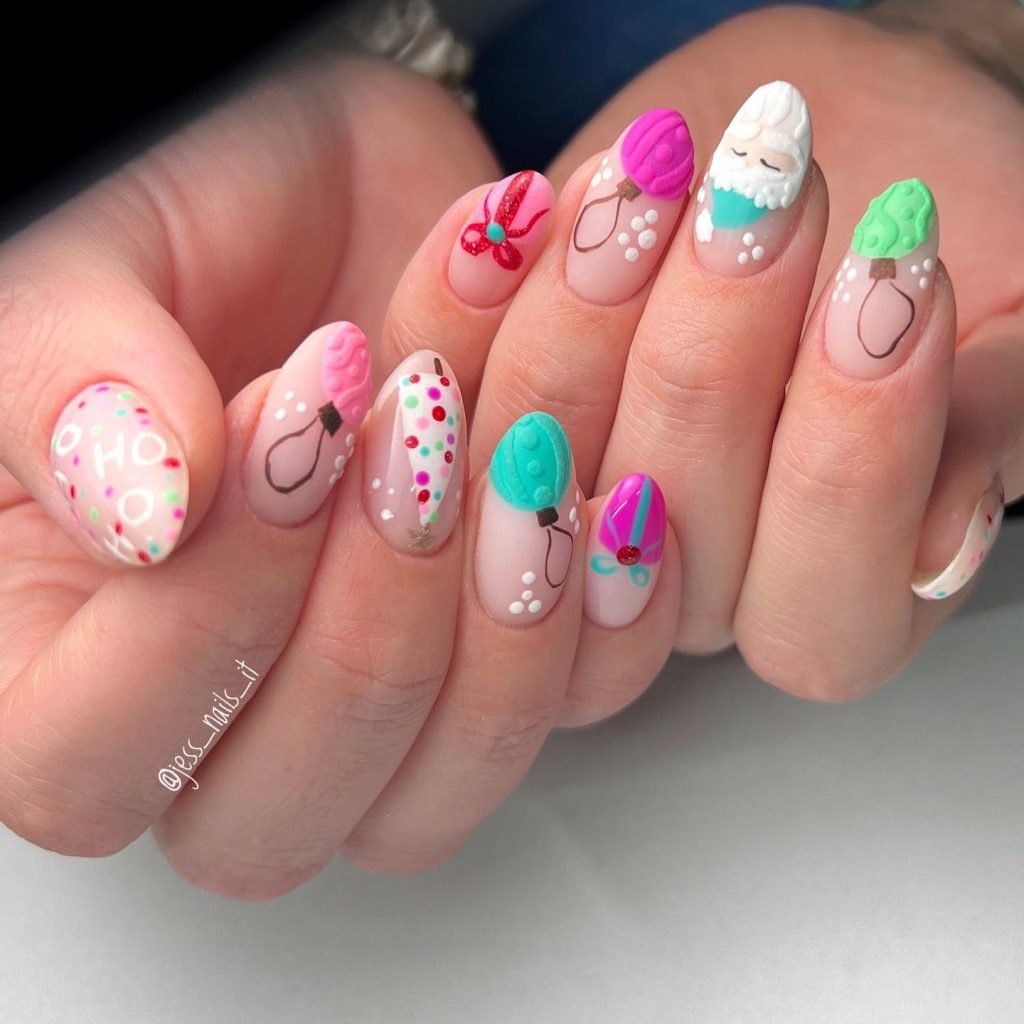 04 Short Maximalist Nails - Short maximalist nail designs prove that bold, extravagant nail art isn't just for long nails. Even with a shorter length, you can rock short maximalist nail designs packed with vibrant colors, intricate patterns, and eye-catching embellishments.