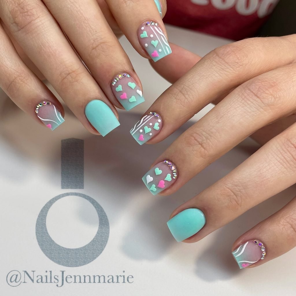 07 Short Maximalist Nails - Short maximalist nail designs prove that bold, extravagant nail art isn't just for long nails. Even with a shorter length, you can rock short maximalist nail designs packed with vibrant colors, intricate patterns, and eye-catching embellishments.