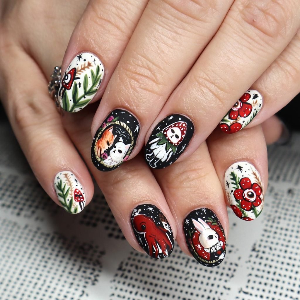 17 Short Maximalist Nails - Short maximalist nail designs prove that bold, extravagant nail art isn't just for long nails. Even with a shorter length, you can rock short maximalist nail designs packed with vibrant colors, intricate patterns, and eye-catching embellishments.