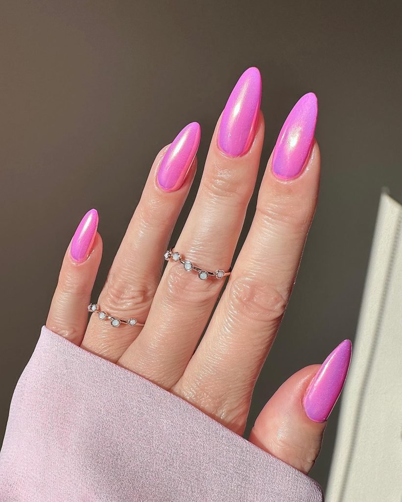 00005 Simple pink nails - I’ve always loved pink nail ideas, especially when they’re elegant and simple because it bring out a soft, classy vibe without being too loud. The way simple pink nails look on your hands, it’s like they whispers sophistication while still being playful.