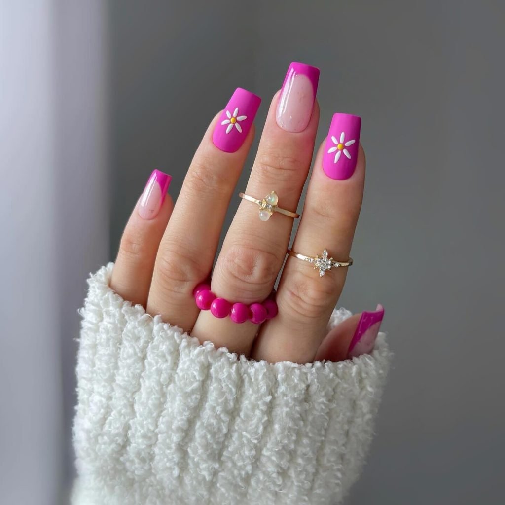 00014 Simple pink nails - I’ve always loved pink nail ideas, especially when they’re elegant and simple because it bring out a soft, classy vibe without being too loud. The way simple pink nails look on your hands, it’s like they whispers sophistication while still being playful.