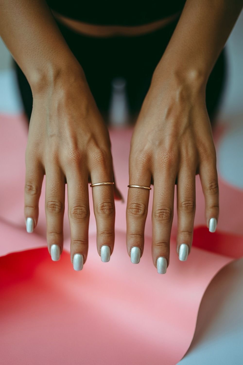 Maroon Base With Snowy White Sweater Lines