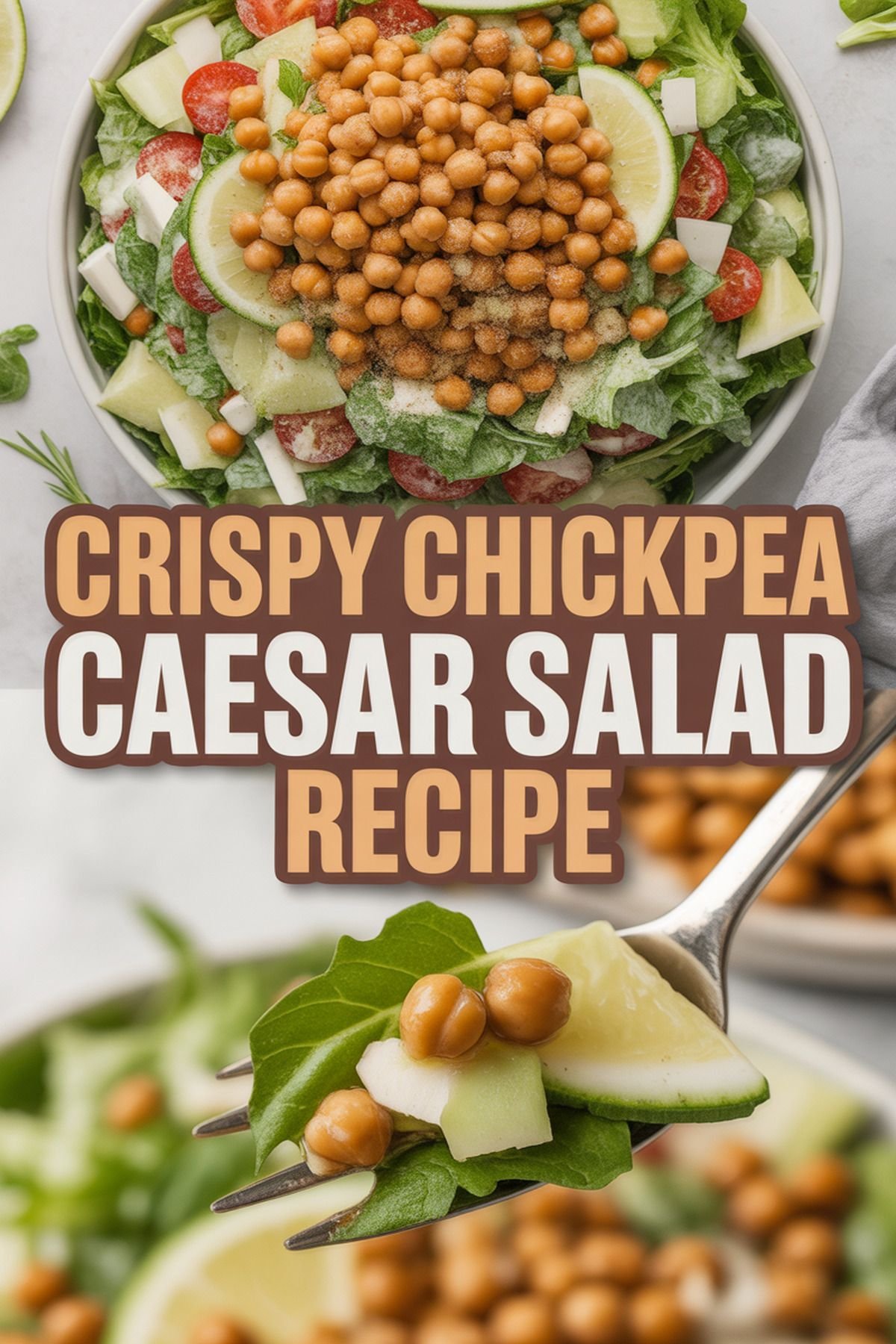 Crispy Chickpea Caesar Salad Recipe recipe idea in stylish layout
