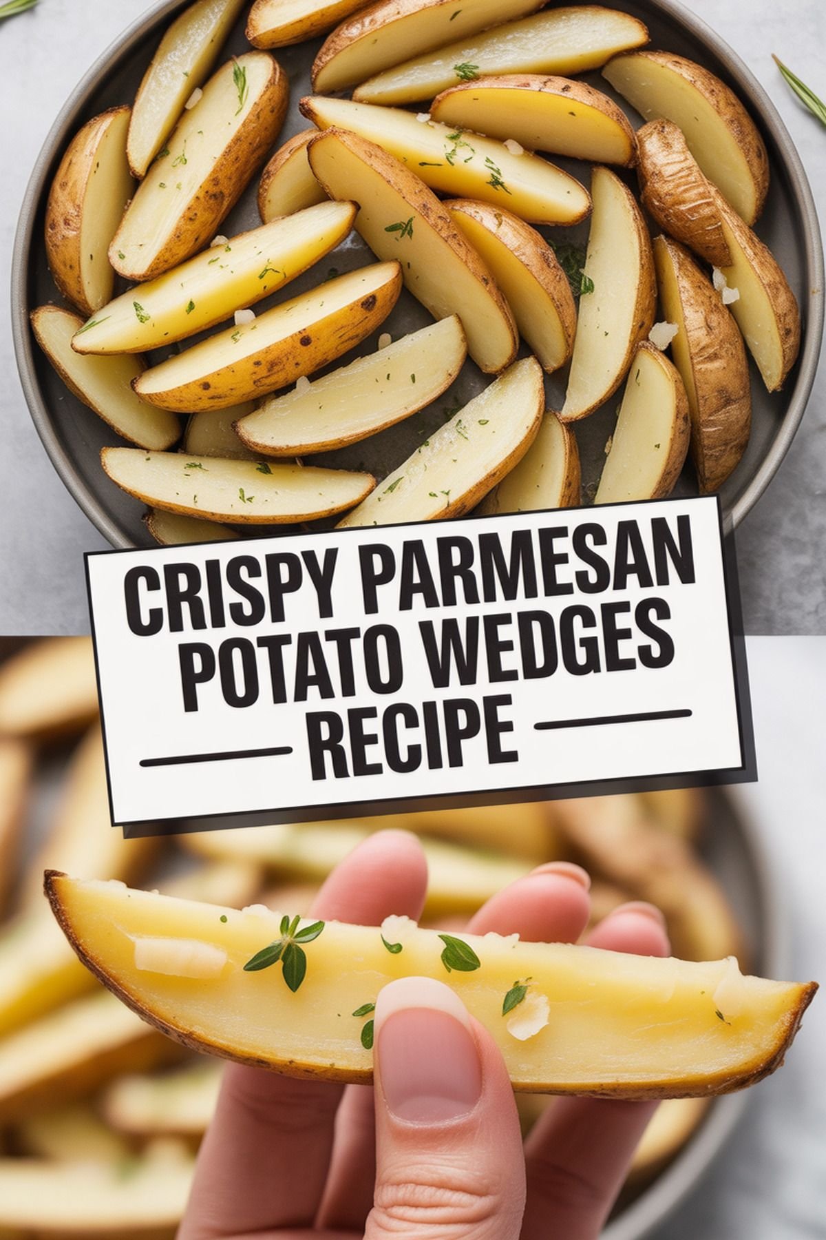 Crispy Parmesan Potato Wedges Recipe recipe idea in stylish layout