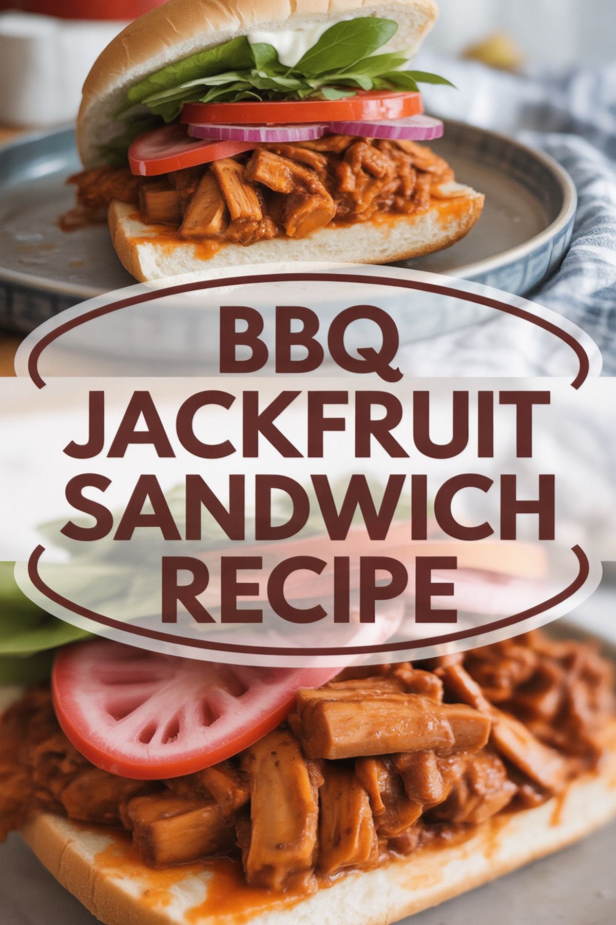 BBQ Jackfruit Sandwich Recipe recipe idea in stylish layout