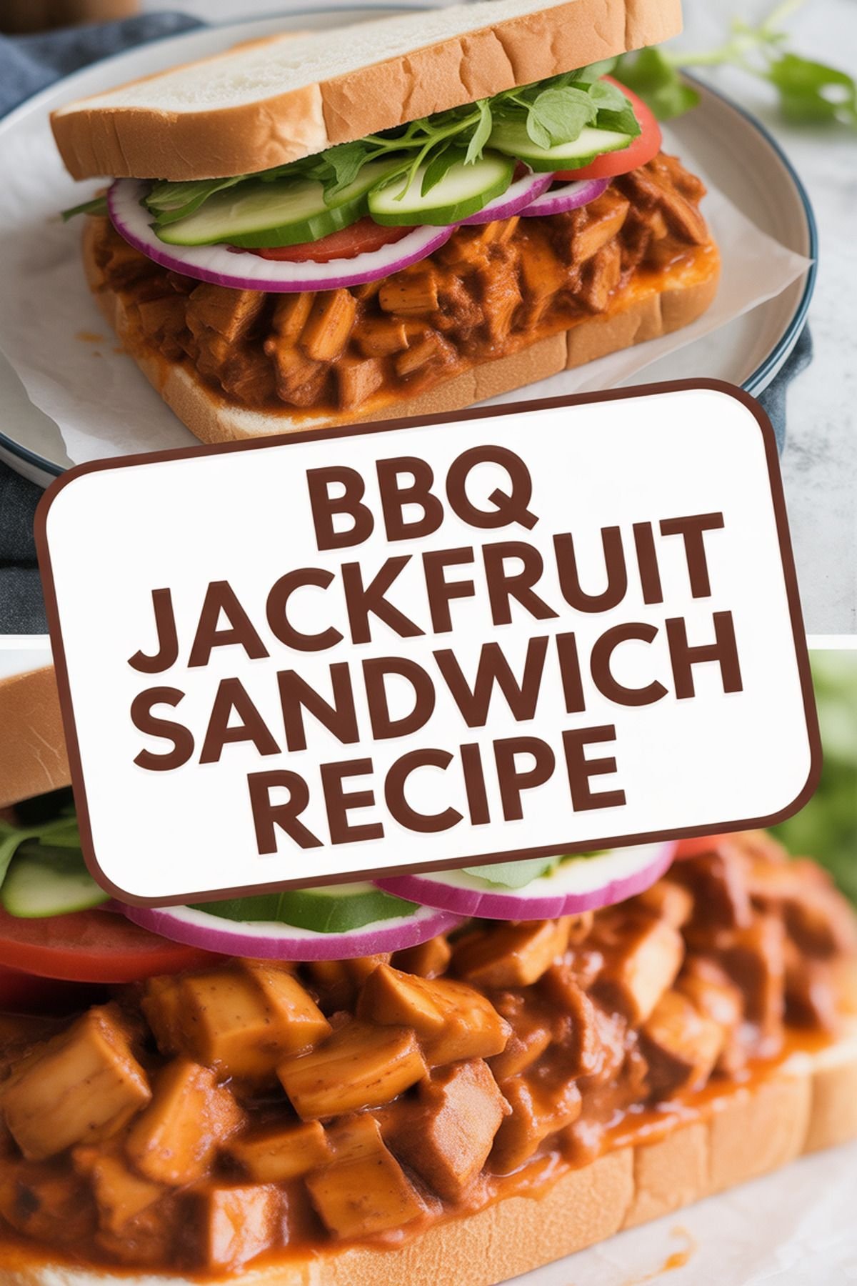 BBQ Jackfruit Sandwich Recipe recipe idea in stylish layout