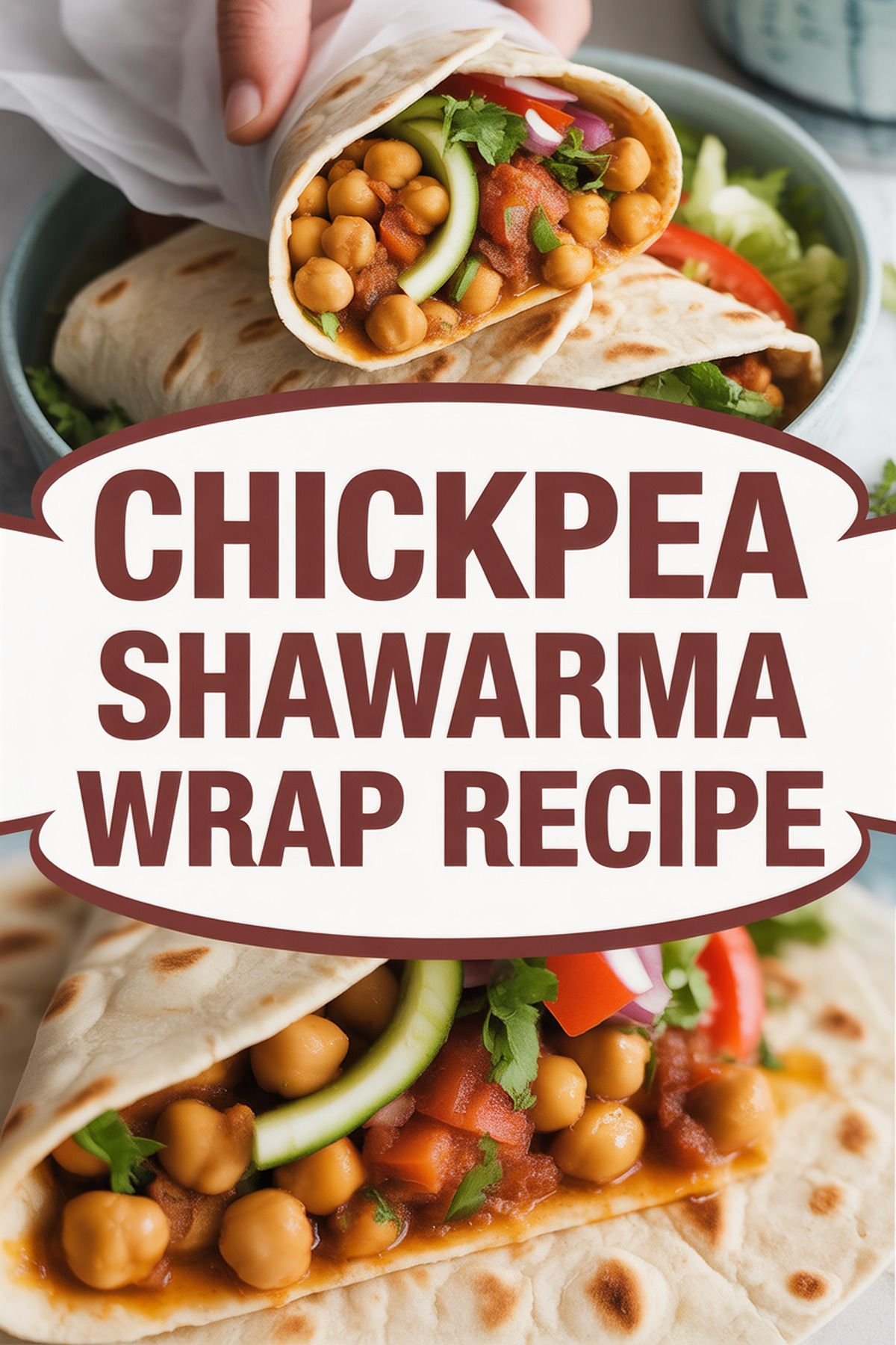 Chickpea Shawarma Wrap Recipe recipe idea in stylish layout