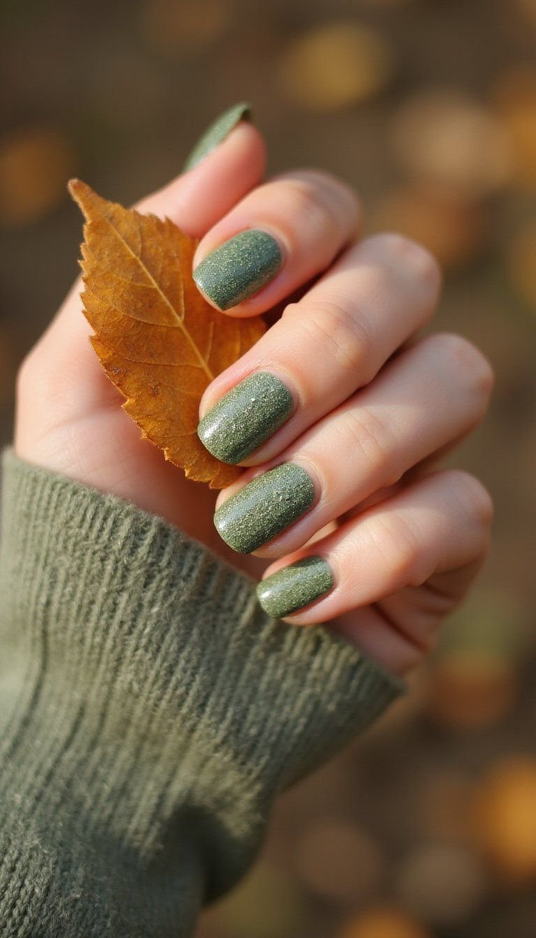Earthy Green Ombre Knit For Cozy Vibes