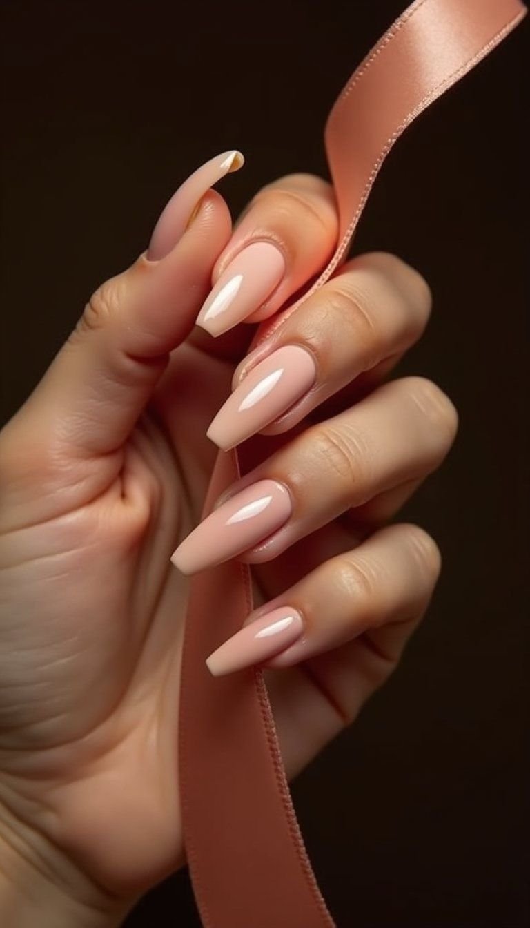 Stiletto Pear Drop Press Ons For Drama