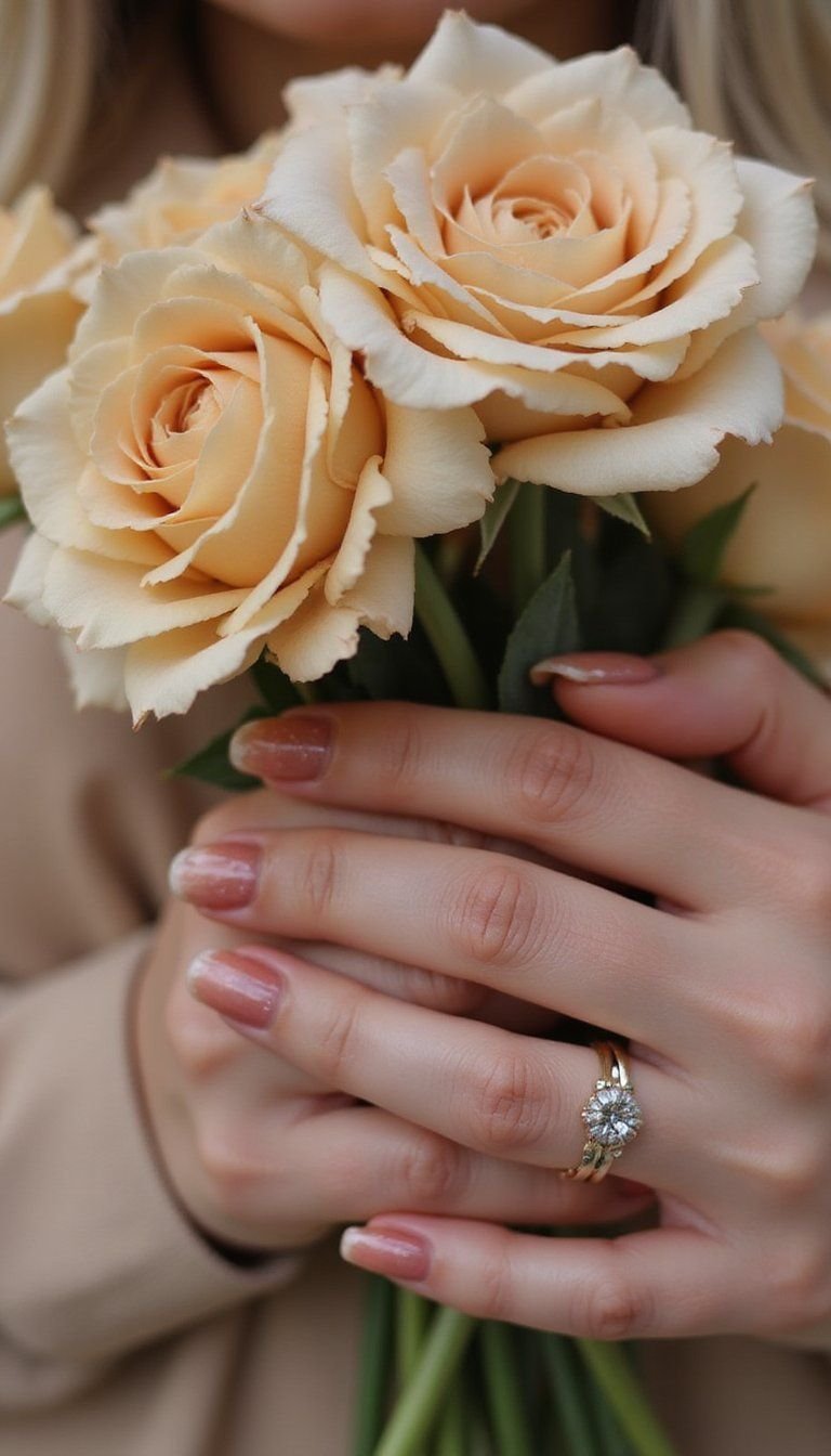 Pearlescent Terracotta Ombre For Soft Luxe Shine