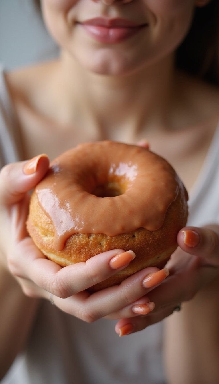 Terracotta Glazed Donut Ombre For Plump Sheen
