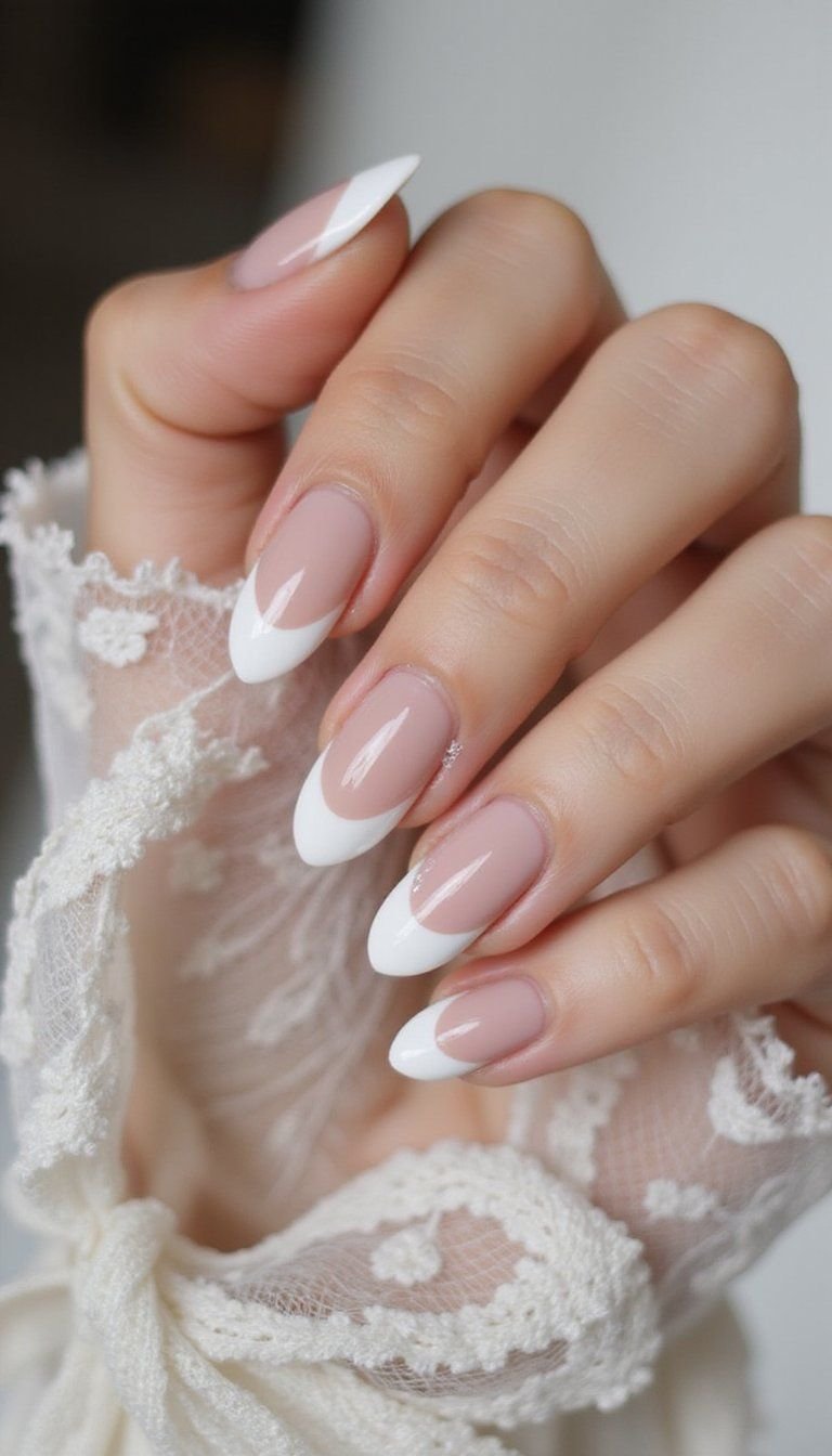 Ivory Velvet Cat Eye Subtle French Twist