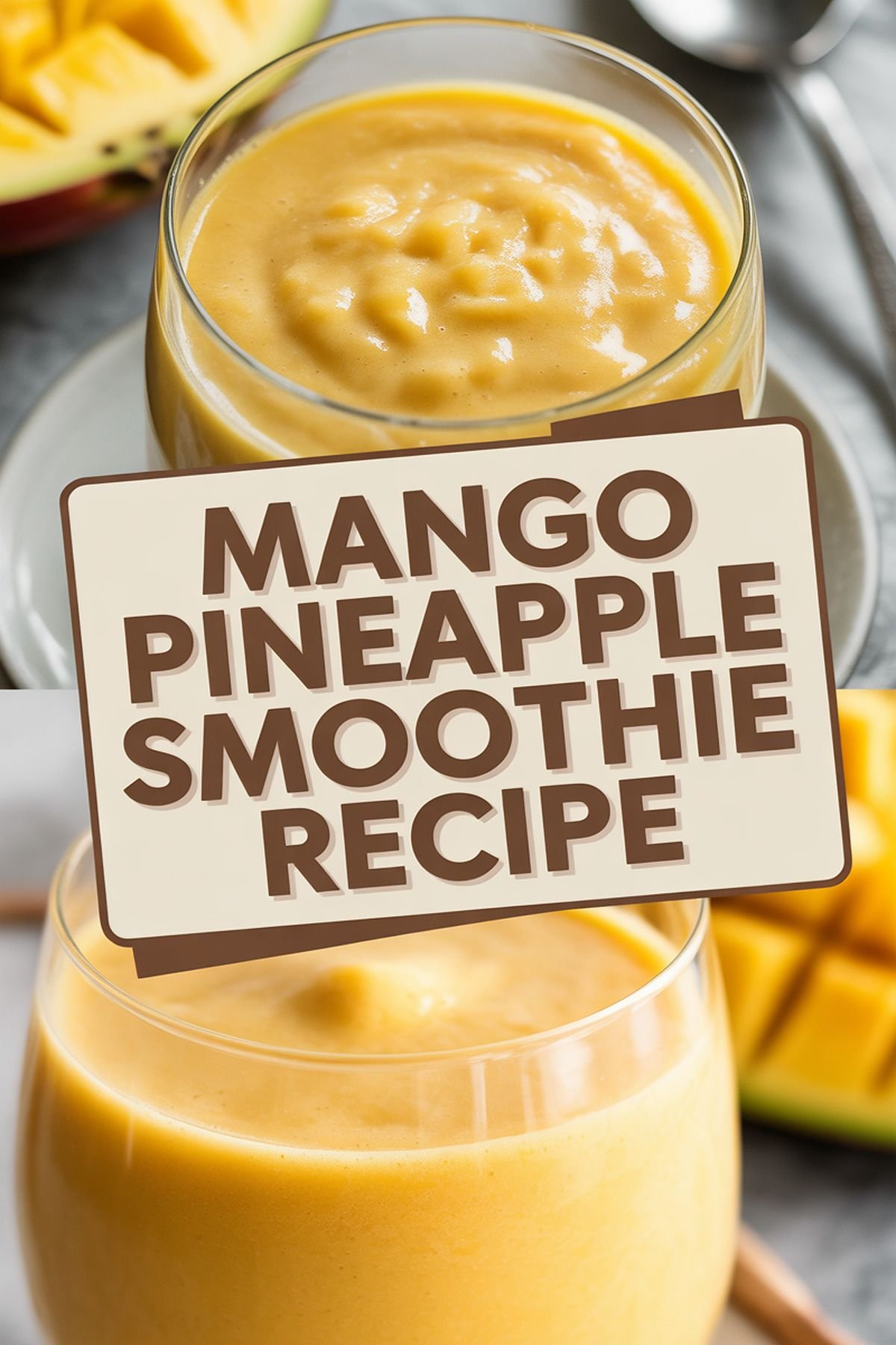 Mango Pineapple Smoothie Recipe recipe idea in stylish layout
