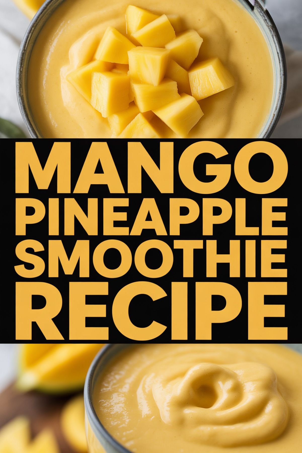 Mango Pineapple Smoothie Recipe recipe idea in stylish layout