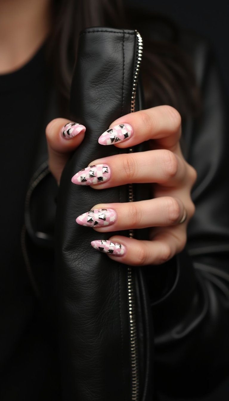 Studded Intersection Checkerboard For Edge