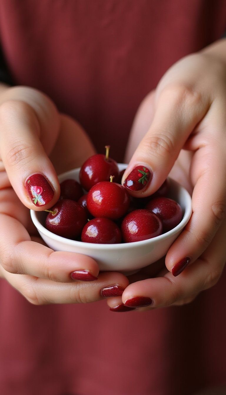 Cherry Rose Hybrid With Glossy Finish