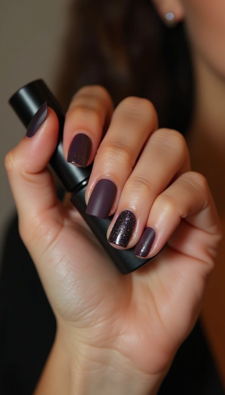 Matte Fairy Dust With Glossy Tip Accent