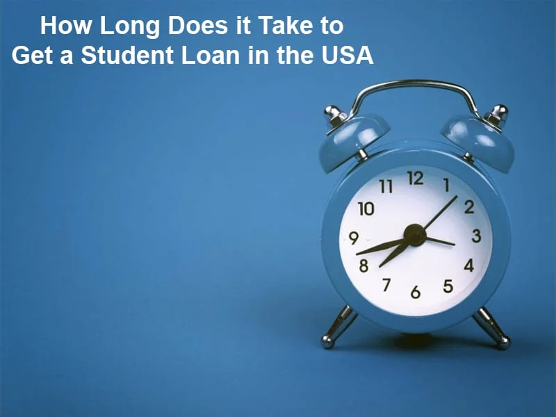 Сколько времени нужно, чтобы получить студенческий кредит в США