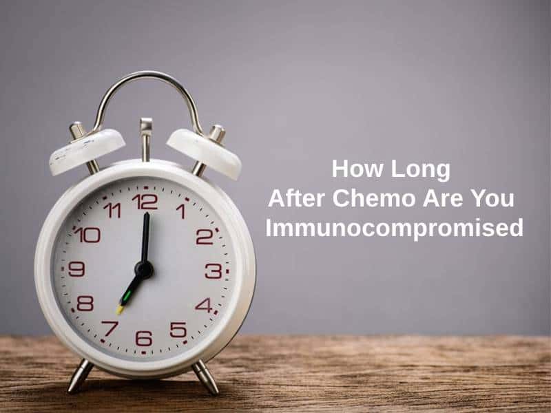 How Long After Chemo Are You Immunocompromised