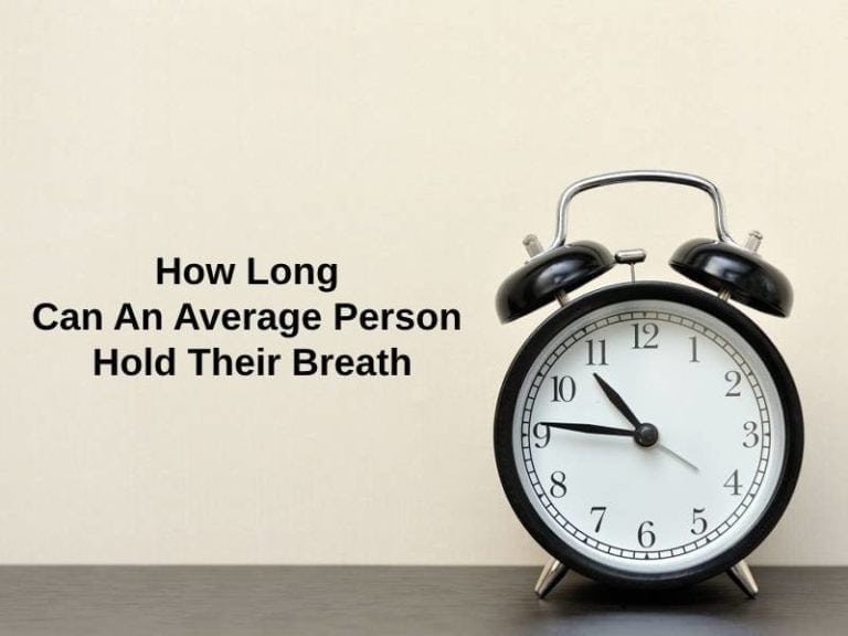 How Long Can An Average Person Hold Their Breath (And Why)?