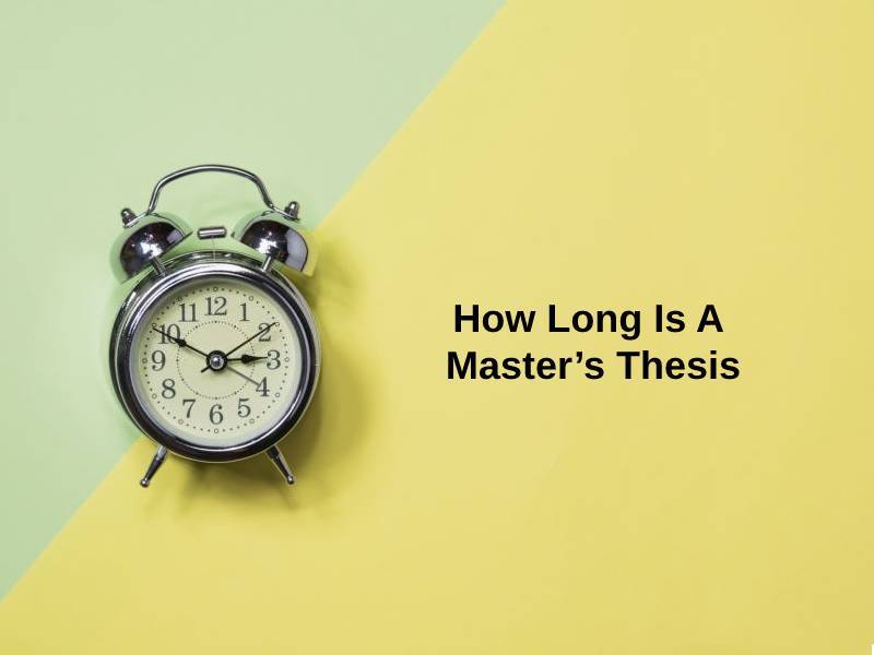 How Long Is A Masters Thesis