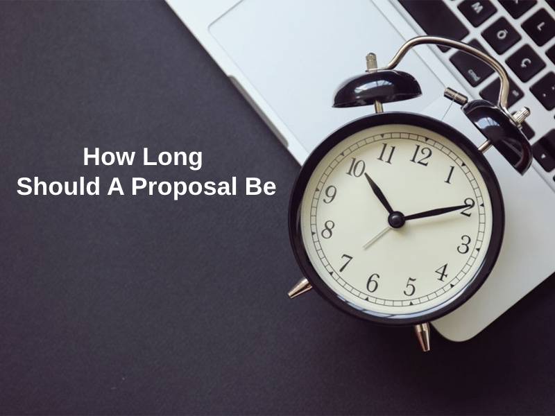 How Long Should A Proposal Be