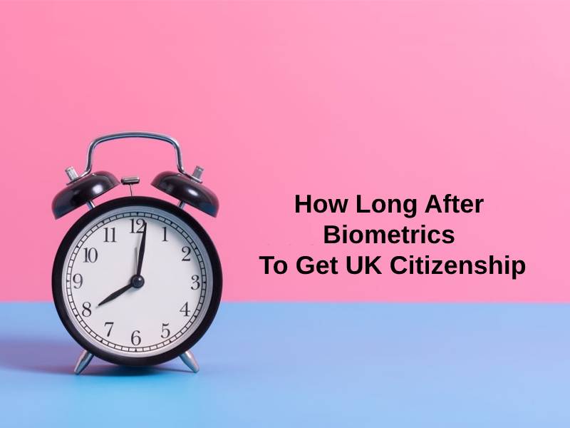 How Long After Biometrics To Get UK Citizenship