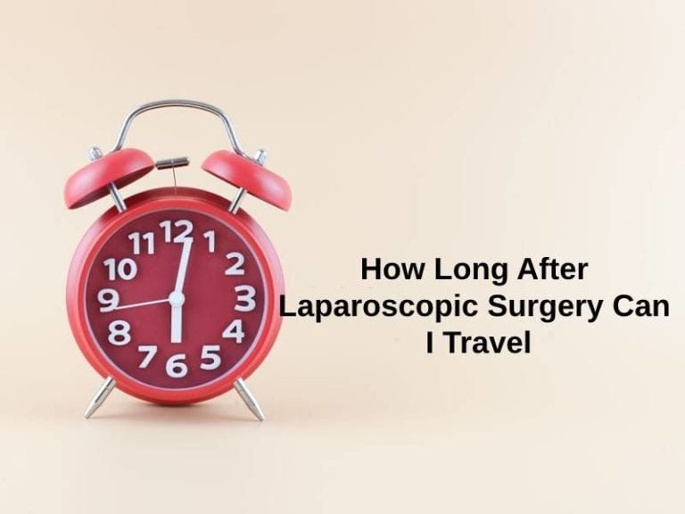travel by car after laparoscopic surgery