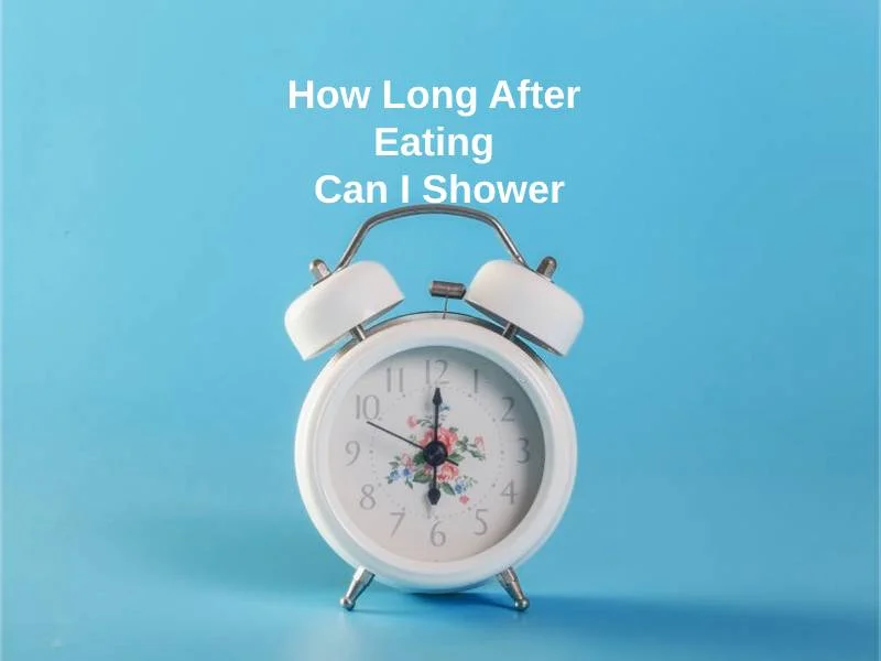 Quanto tempo depois de comer posso tomar banho