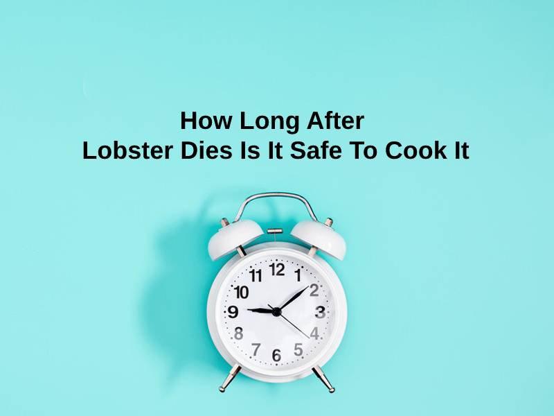 How Long After Lobster Dies Is It Safe To Cook It