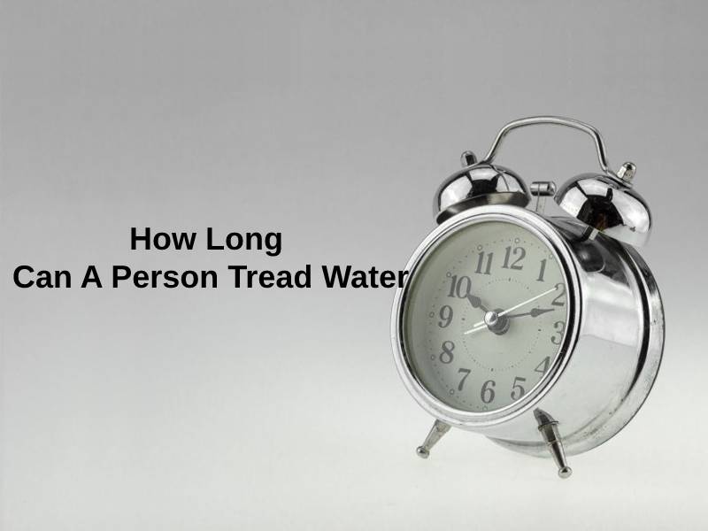 ¿Cuánto tiempo puede una persona pisar el agua?