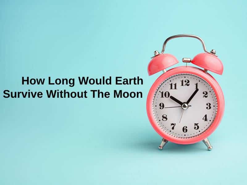 HOW LONG WOULD EARTH SURVIVE WITHOUT THE MOON