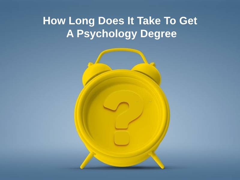 ¿Cuánto tiempo lleva obtener un título en psicología?