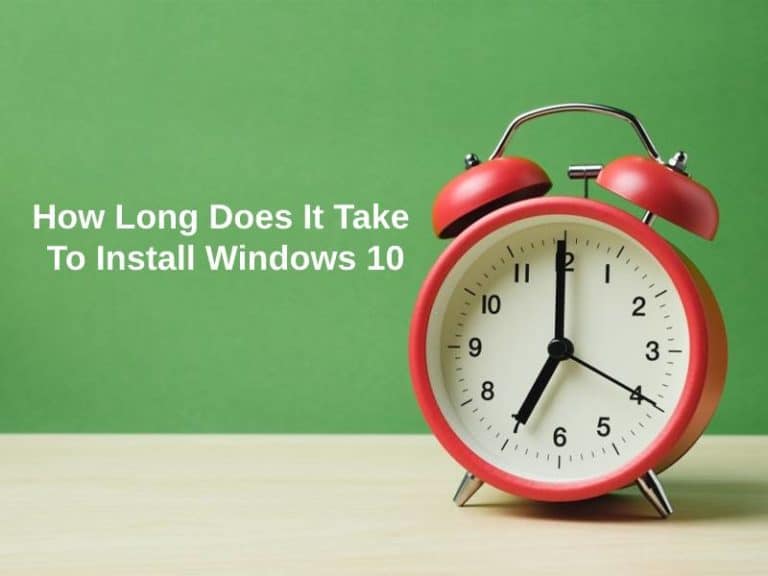 how long does it take to download windows 10