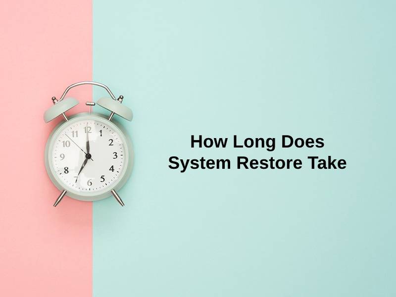 ¿Cuánto tiempo lleva la restauración del sistema?