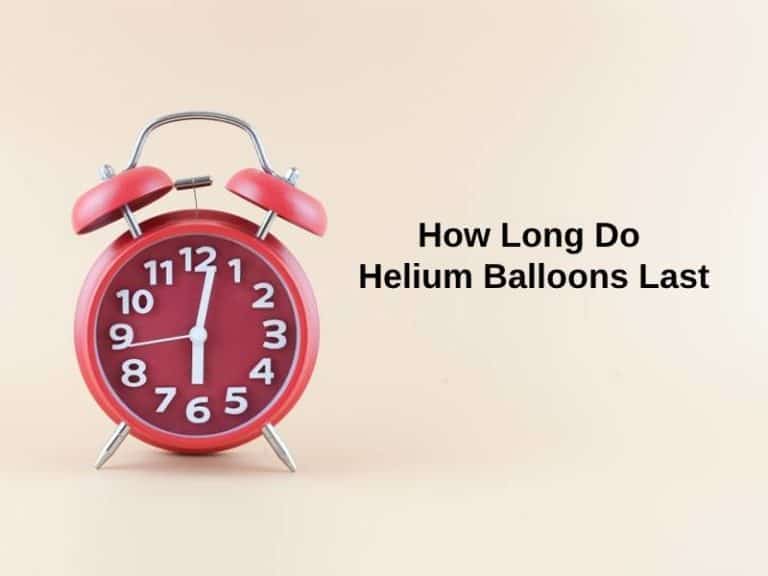 How Long Do Helium Balloons Last (And Why)?