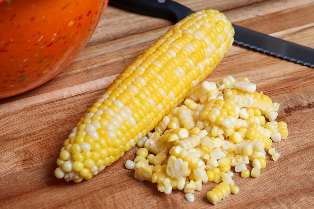 Blanch and Freeze Corn