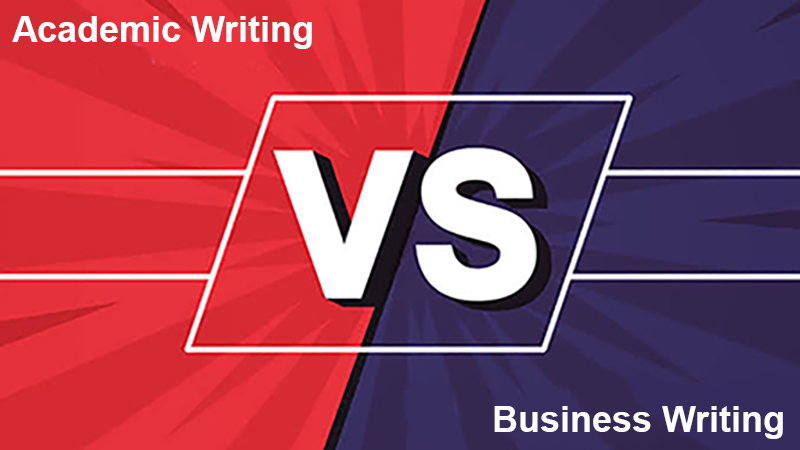 Akademisches Schreiben vs. Geschäftsschreiben