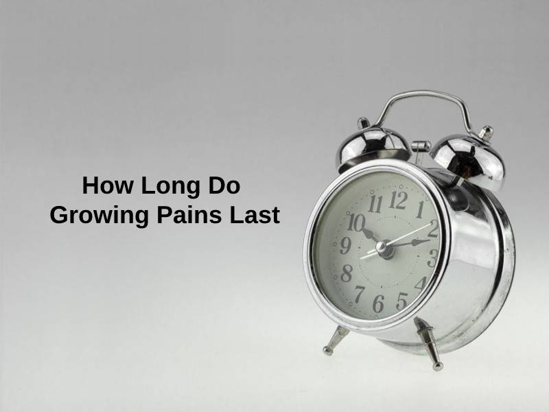 ¿Cuánto tiempo duran los dolores de crecimiento?