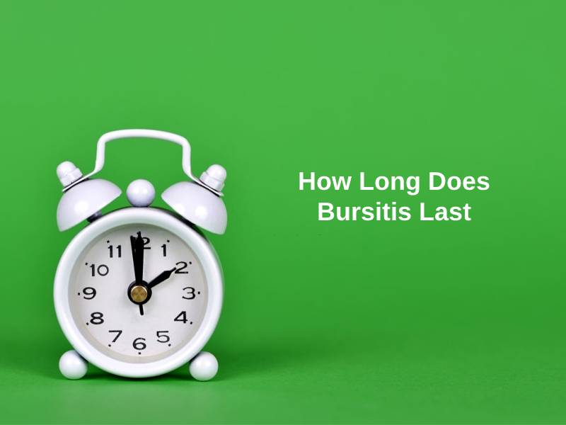 ¿Cuánto dura la bursitis?