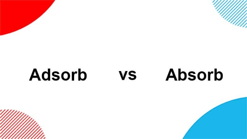 Adsorbirati vs apsorbirati