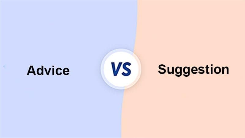 Advies versus suggestie