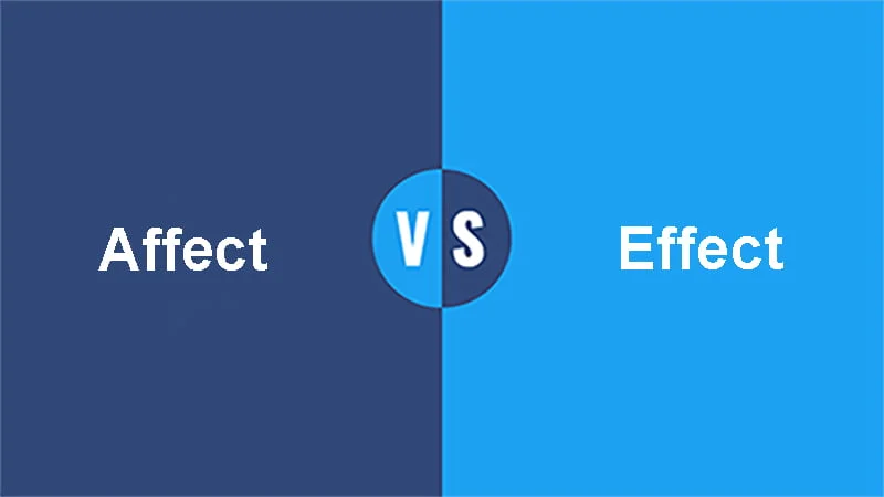 Affect versus effect