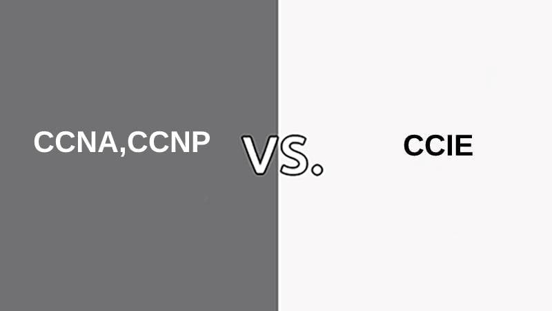 Sự khác biệt giữa Bảo mật CCNA Bảo mật CCNP và Bảo mật CCIE