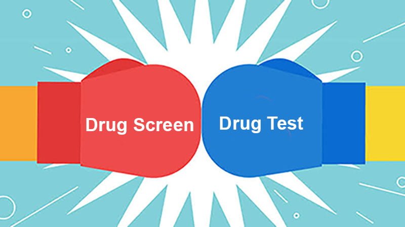 Triagem de Drogas vs Teste de Drogas