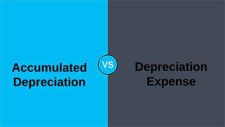 Difference Between Accumulated Depreciation and Depreciation Expense ...